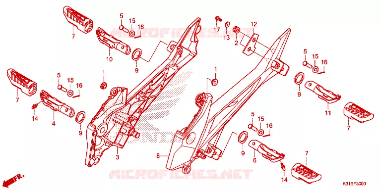 STEUN Honda MOTO 250 CB 2021  MC250AM