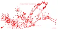 FRAME CHASSIS voor Honda PCX 150 ABS SPORT 2019
