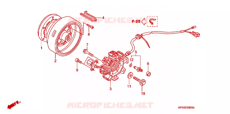 ALTERNATORE Honda MOTO 230 CRF 2012  CRF230FC