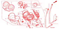 COMBINATIEMETER voor Honda CG 125 FAN 2009