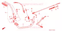 PEDAAL/KICKSTARTER ARM voor Honda CG 125 FAN 2009