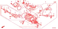 GASKLEP HUIS voor Honda TRANSALP 700 2013
