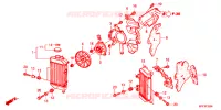 RADIATOR voor Honda TRANSALP 700 2013