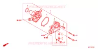 WATERPOMP voor Honda TRANSALP 700 2013