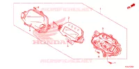 COMBINATIEMETER voor Honda CG 160 TITAN SE 25 ANOS 2019