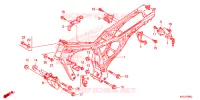 FRAME CHASSIS voor Honda CG 160 TITAN SE 25 ANOS 2019