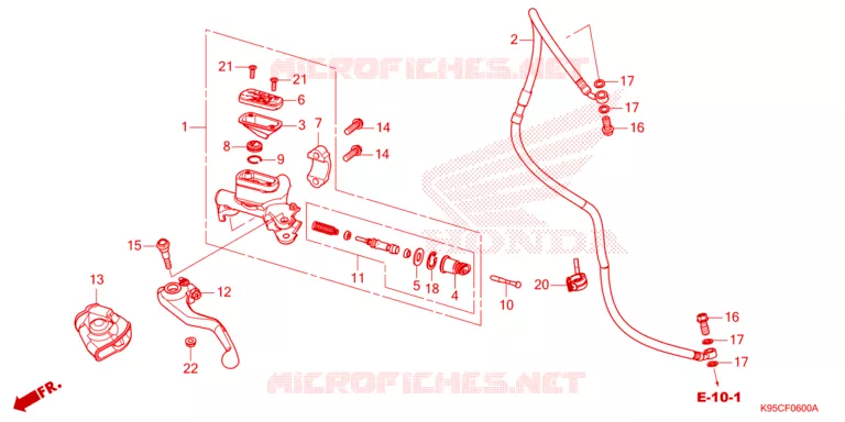 POMP Honda MOTO 250 CRF 2025  CRF250RWES