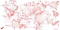 ACHTERSPATBORD voor Honda FOURTRAX 520 FOREMAN 4X4 EPS NZ 2024