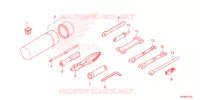 GEREEDSCHAP voor Honda FOURTRAX 520 FOREMAN 4X4 EPS NZ 2024