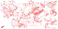 ACHTERSPATBORD voor Honda FOURTRAX 420 RANCHER 4X4 DCT IRS EPS 2025