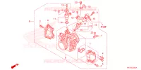 GASKLEP HUIS voor Honda FOURTRAX 420 RANCHER 4X4 DCT IRS EPS 2025