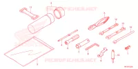 GEREEDSCHAP voor Honda FOURTRAX 420 RANCHER 4X4 DCT IRS EPS 2025