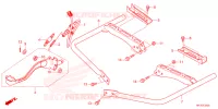 PEDAAL voor Honda FOURTRAX 420 RANCHER 4X4 DCT IRS EPS 2025
