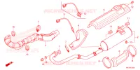 UITLAATDEMPER voor Honda FOURTRAX 420 RANCHER 4X4 DCT IRS EPS 2025
