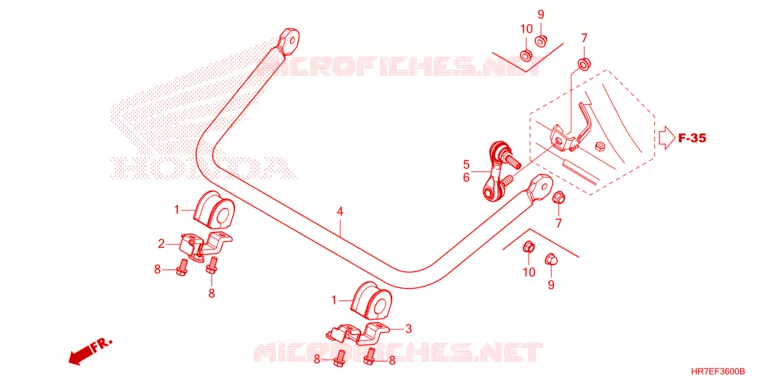 STABILISATOR Honda ATV 420 FOURTRAX 2025  TRX420FA6S