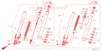VOOR VORK voor Honda CBR 650 R E-CLUTCH 2024