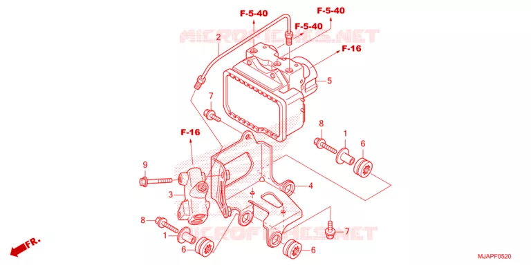 ABS MODULATOR Honda MOTO 750 SHADOW 2025  VT750CBSS