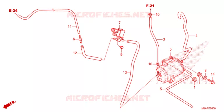 GAS RECYCLINGSYSTEEM Honda MOTO 750 SHADOW 2025  VT750CBSS