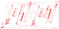 VOOR VORK voor Honda CBR 500 R 2025