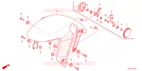 VOORSPATBORD voor Honda CBR 500 R 2025