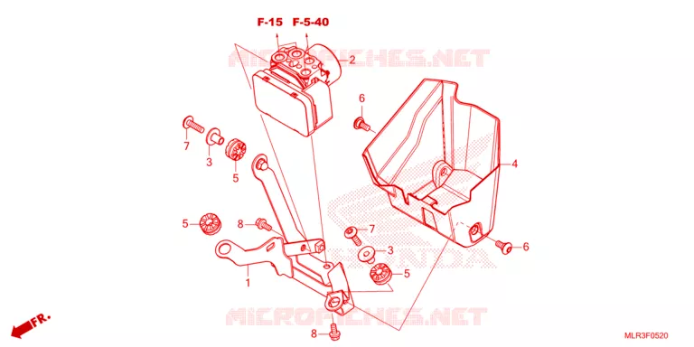 ABS MODULATOR Honda MOTO 500 CBR 2025  CBR500RAS