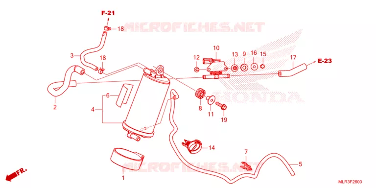 GAS RECYCLINGSYSTEEM Honda MOTO 500 CBR 2025  CBR500RAS