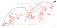 ACHTERLICHT/KENTEKEN LICHT voor Honda REBEL 500 TOURING 2025
