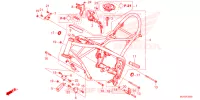 FRAME CHASSIS voor Honda REBEL 500 TOURING 2025