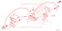 ACHTERLICHT/KENTEKEN LICHT voor Honda REBEL 500 TOURING 2025