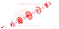 KOPPELING voor Honda PIONEER 1000-3 DELUXE 2025