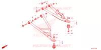 VOOR ARM voor Honda PIONEER 1000-3 DELUXE 2025