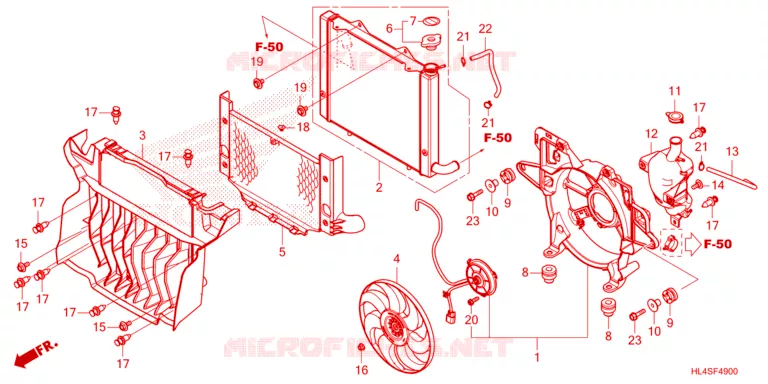 RADIATOR Honda ATV 1000 PIONEER 2025  SXS1000M3DS