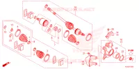     ARTICULATION AVANT/ARBRE PRIMAIRE AVANT voor Honda PIONEER 1000-5 BASE 2025