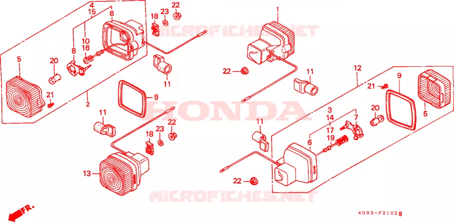 KNIPPERLICHT(3) Honda MOTO 110 CT 1981  CT110B