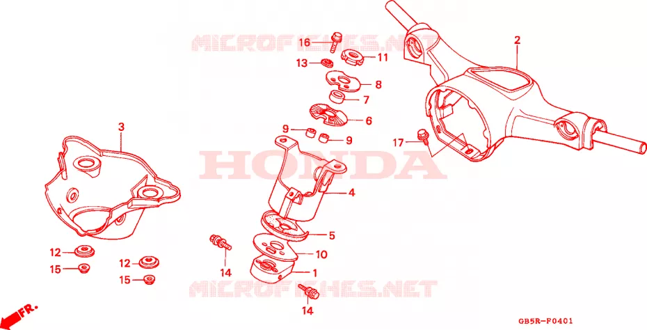 HENDEL PIJP(2) Honda MOTO 90 CUB 1996  C90STR