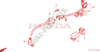 BEDRADINGSBUNDEL/ ONTSTEKINGSSPOEL voor Honda XR 70 2000