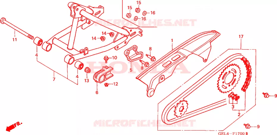 ZWAAI-ARM Honda MOTO 50 XR 2000  XR50RY