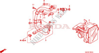 GAS HUIS(NPS505/6) voor Honda ZOOMER 50 2011