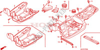 VLOER OPSTAP voor Honda ZOOMER 50 2012