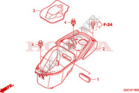 BAGAGEBOX voor Honda SCR 110 2010