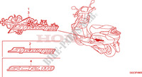 MERK voor Honda SCR 110 2011