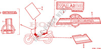 MERK voor Honda WALLAROO 50 2001