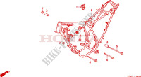 FRAME CHASSIS voor Honda CRM 50 1992