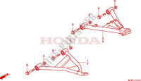 VOOR ARM voor Honda TRX 300 FOURTRAX 1995