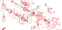 KNOKKEL (TRX500FA5/6/7/8) voor Honda FOURTRAX 500 FOREMAN RUBICON Hydrostatic 2006