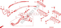 OPSTAP/PEDAAL (TRX500FA5/6/7/8) voor Honda FOURTRAX 500 FOREMAN RUBICON Hydrostatic 2007