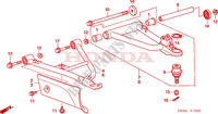 VOOR ARM (TRX500FA5/6/7/8) voor Honda FOURTRAX 500 FOREMAN RUBICON Hydrostatic 2008