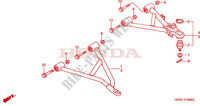 VOOR ARM(1) voor Honda FOURTRAX RANCHER 350 4X2 2001