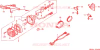 REMLICHT SET voor Honda TRX 250 SPORTRAX EX 2001