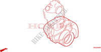 PAKKINGPAKKET B voor Honda XR 250 R 2001